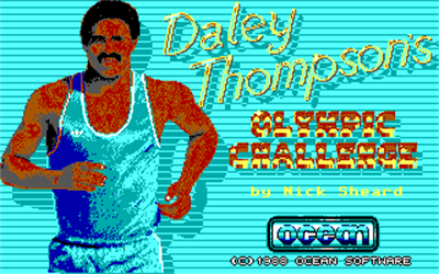Daley Thompson's Olympic Challenge - Screenshot - Game Title Image