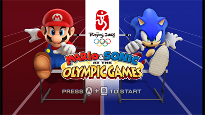 Mario & Sonic at the Olympic Games - Screenshot - Game Title Image