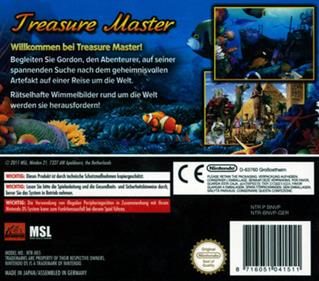 Treasure Masters, Inc. - Box - Back Image