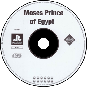 Moses: Prince of Egypt - Disc Image