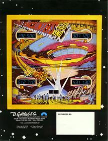 Close Encounters of the Third Kind - Advertisement Flyer - Back Image