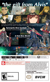 xenoblade chronicles 3: future redeemed - Box - Back Image