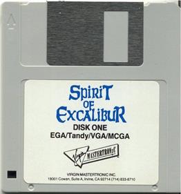 Spirit of Excalibur - Disc Image