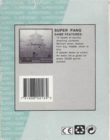 Super Pang - Box - Back Image