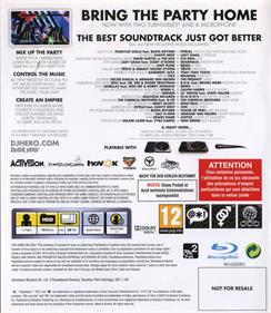 DJ Hero 2 - Box - Back Image