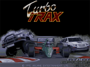 Turbo Trax (Arcane) - Screenshot - Game Title Image