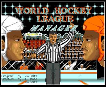 World Hockey League Manager - Screenshot - Game Title Image