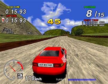 Sega Rally Pro Drivin' - Screenshot - Gameplay Image