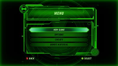 Ben 10: Ultimate Alien Cosmic Destruction - Screenshot - Game Select Image