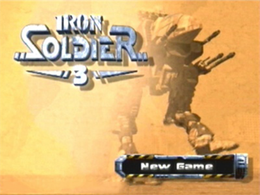 Iron Soldier 3 - Screenshot - Game Title Image