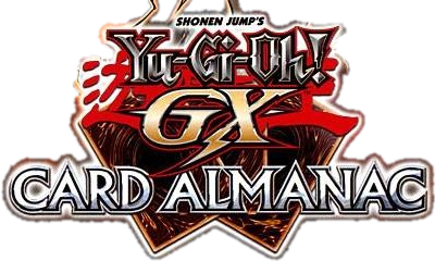 Yu-Gi-Oh! Duel Monsters GX Card Almanac - Clear Logo Image