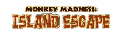 Monkey Madness: Island Escape - Clear Logo Image