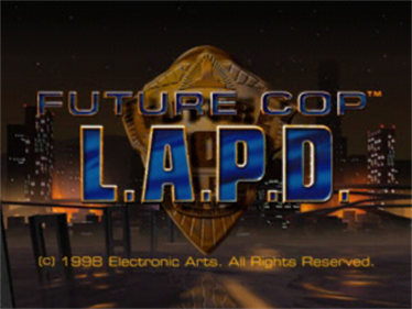 Future Cop: L.A.P.D. - Screenshot - Game Title Image