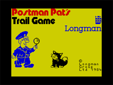 Postman Pat's Trail Game - Screenshot - Game Title Image