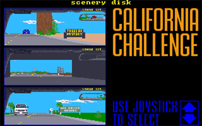 Test Drive II Scenery Disk: California Challenge - Screenshot - Game Title Image