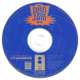 Slam 'n Jam '95 - Disc Image