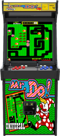 Mr. Do! - Arcade - Cabinet Image