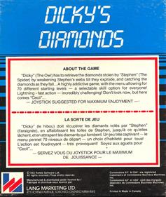 Dicky's Diamonds - Box - Back Image