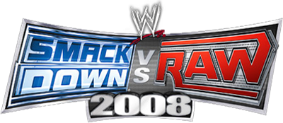 WWE SmackDown vs. Raw 2008 - Clear Logo Image