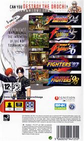 The King of Fighters Collection: The Orochi Saga - Box - Back Image