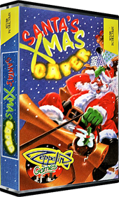 Santa's Xmas Caper - Box - 3D Image