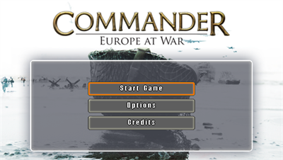 Military History: Commander: Europe at War - Screenshot - Game Title Image