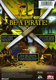 Pirates: The Legend of Black Kat - Box - Back Image
