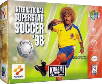 International Superstar Soccer '98 - Box - 3D Image