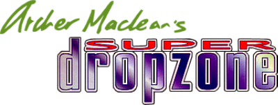 Archer Maclean's Super Dropzone - Clear Logo Image