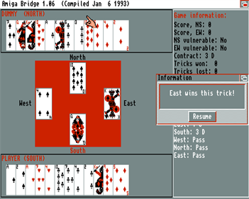 Amiga Bridge - Screenshot - Gameplay Image
