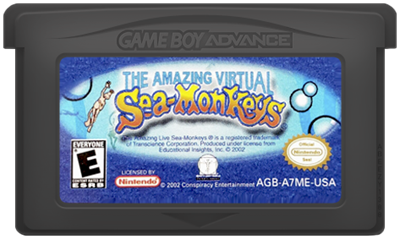 The Amazing Virtual Sea-Monkeys - Cart - Front Image