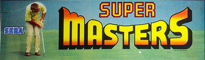 Super Masters Golf - Arcade - Marquee Image