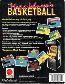Magic Johnson's Basketball - Box - Back Image