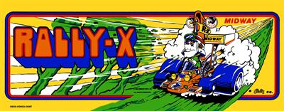 Rally-X - Arcade - Marquee Image