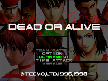 Dead or Alive - Screenshot - Game Title Image