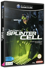 Tom Clancy's Splinter Cell - Box - 3D Image