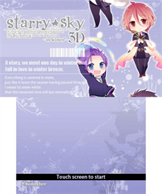 Starry Sky: In Winter 3D - Screenshot - Game Title Image