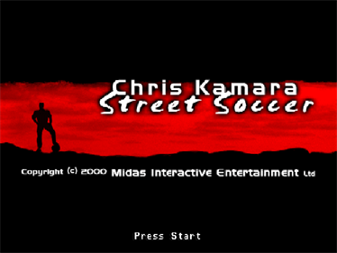 Chris Kamara's Street Soccer - Screenshot - Game Title Image