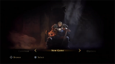 Beowulf: The Game - Screenshot - Game Select Image