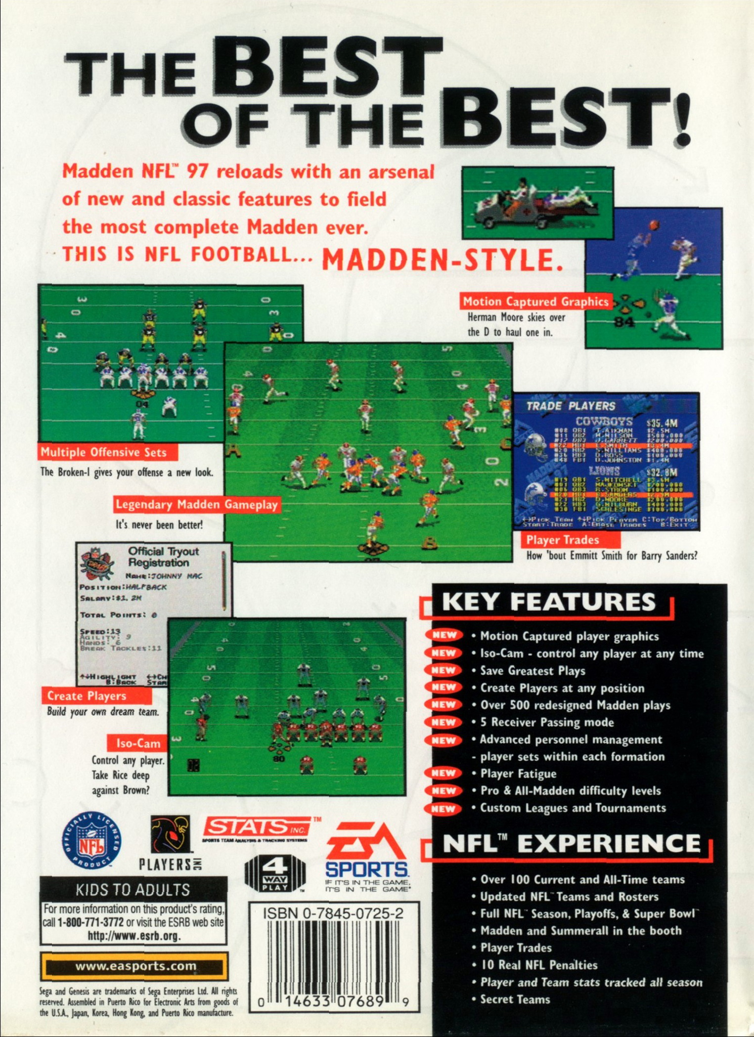 Madden NFL 97 Images - LaunchBox Games Database