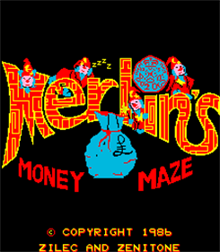 Merlin's Money Maze - Screenshot - Game Title Image