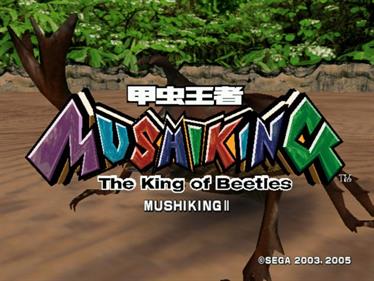 MushiKing II: The King Of Beetle II ENG - Screenshot - Game Title Image