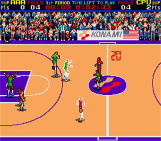 Double Dribble - Screenshot - Gameplay Image