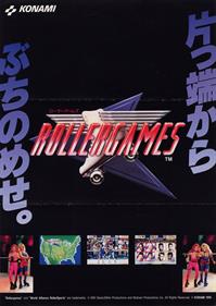 Rollergames - Advertisement Flyer - Front Image