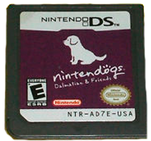 Nintendogs: Dalmatian & Friends - Cart - Front Image