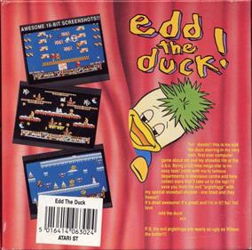 Edd the Duck! - Box - Back Image