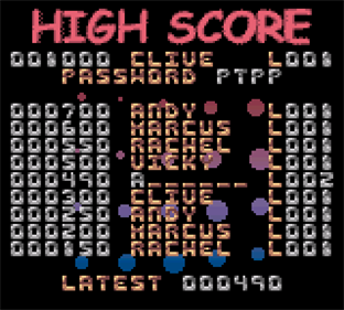 Cool Bricks - Screenshot - High Scores Image