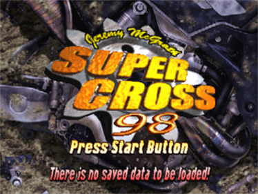 Jeremy McGrath Supercross 98 - Screenshot - Game Title Image