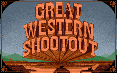 Great Western Shootout - Screenshot - Game Title Image