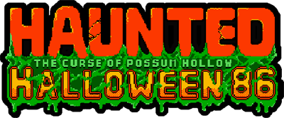 Haunted Halloween 86: The Curse of Possum Hollow - Clear Logo Image